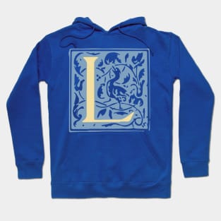 Letter L in an ornamental frame Hoodie